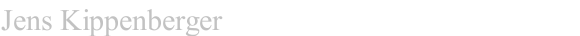 Jens Kippenberger